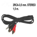 Sterio Rca 1,5 Metre Kalın Kablo